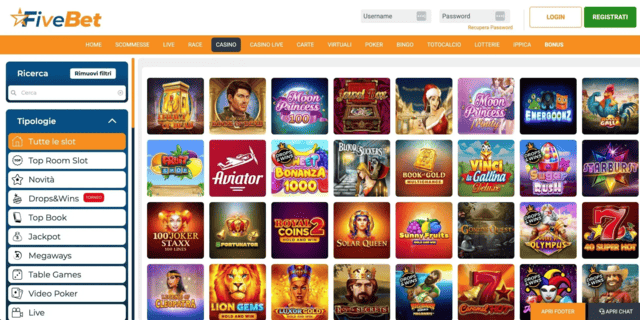Catalogo giochi