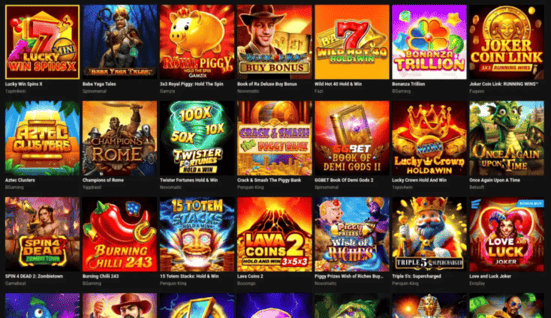 Slot del casinò FiveBet disponibili da app e desktop